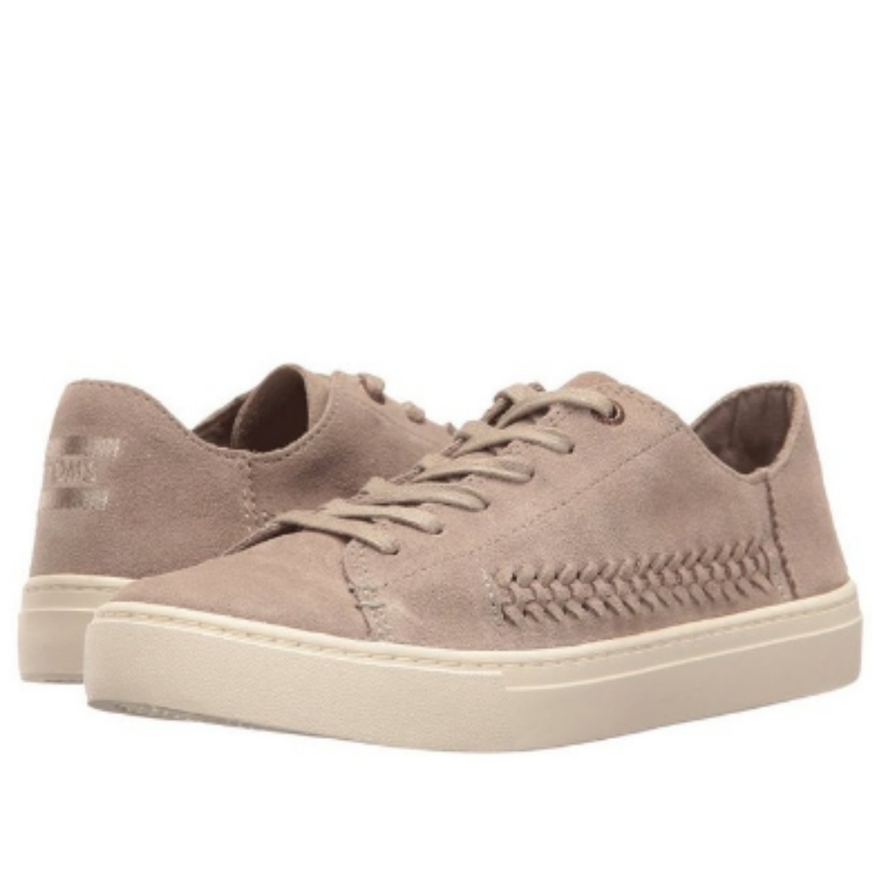 Toms Lenox Suede Sneaker in Desert Taupe